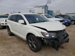 2015 Dodge Journey Crossroad White vin: 3C4PDDGG8FT579022