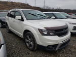 2015 Dodge Journey Crossroad White vin: 3C4PDDGG8FT715830