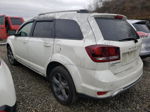 2015 Dodge Journey Crossroad White vin: 3C4PDDGG8FT715830