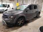 2017 Dodge Journey Crossroad Угольный vin: 3C4PDDGG8HT541759