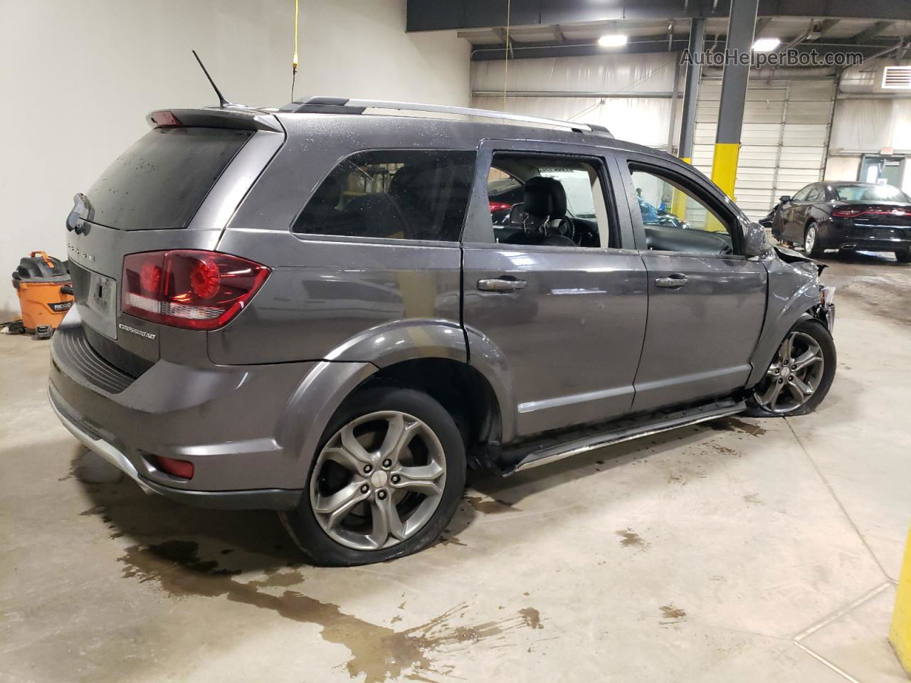 2017 Dodge Journey Crossroad Charcoal vin: 3C4PDDGG8HT541759