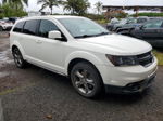 2017 Dodge Journey Crossroad White vin: 3C4PDDGG8HT574695