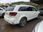 2017 Dodge Journey Crossroad White vin: 3C4PDDGG8HT574695