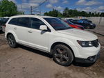 2015 Dodge Journey Crossroad White vin: 3C4PDDGG9FT544408