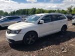 2015 Dodge Journey Crossroad White vin: 3C4PDDGG9FT544408