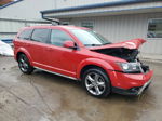 2016 Dodge Journey Crossroad Red vin: 3C4PDDGG9GT133480