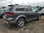 2017 Dodge Journey Crossroad Gray vin: 3C4PDDGG9HT541303