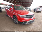 2014 Dodge Journey Crossroad Red vin: 3C4PDDGGXET263880