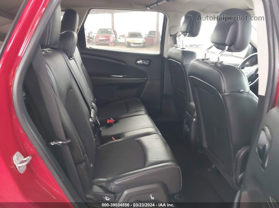 2014 Dodge Journey Crossroad Red vin: 3C4PDDGGXET263880