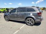 2014 Dodge Journey Crossroad Gray vin: 3C4PDDGGXET311703