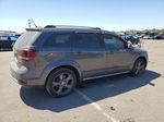 2014 Dodge Journey Crossroad Gray vin: 3C4PDDGGXET311703