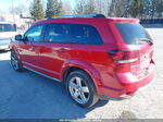 2017 Dodge Journey Crossroad Plus Awd Red vin: 3C4PDDGGXHT555016