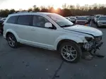 2017 Dodge Journey Crossroad White vin: 3C4PDDGGXHT561396