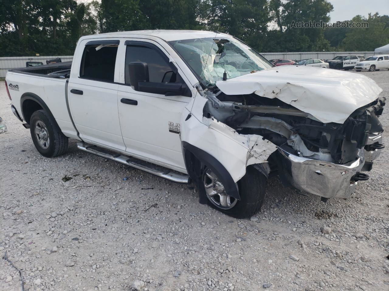 2017 Ram 2500 St White vin: 3C6UR5CL2HG744904