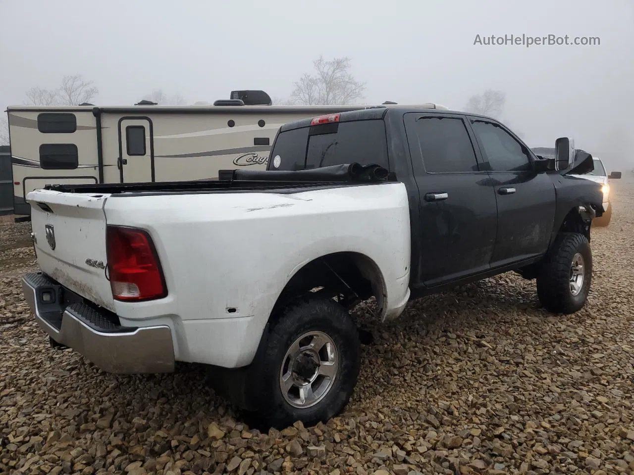 2012 Dodge Ram 3500 Laramie Двухцветный vin: 3C63D3EL6CG215704