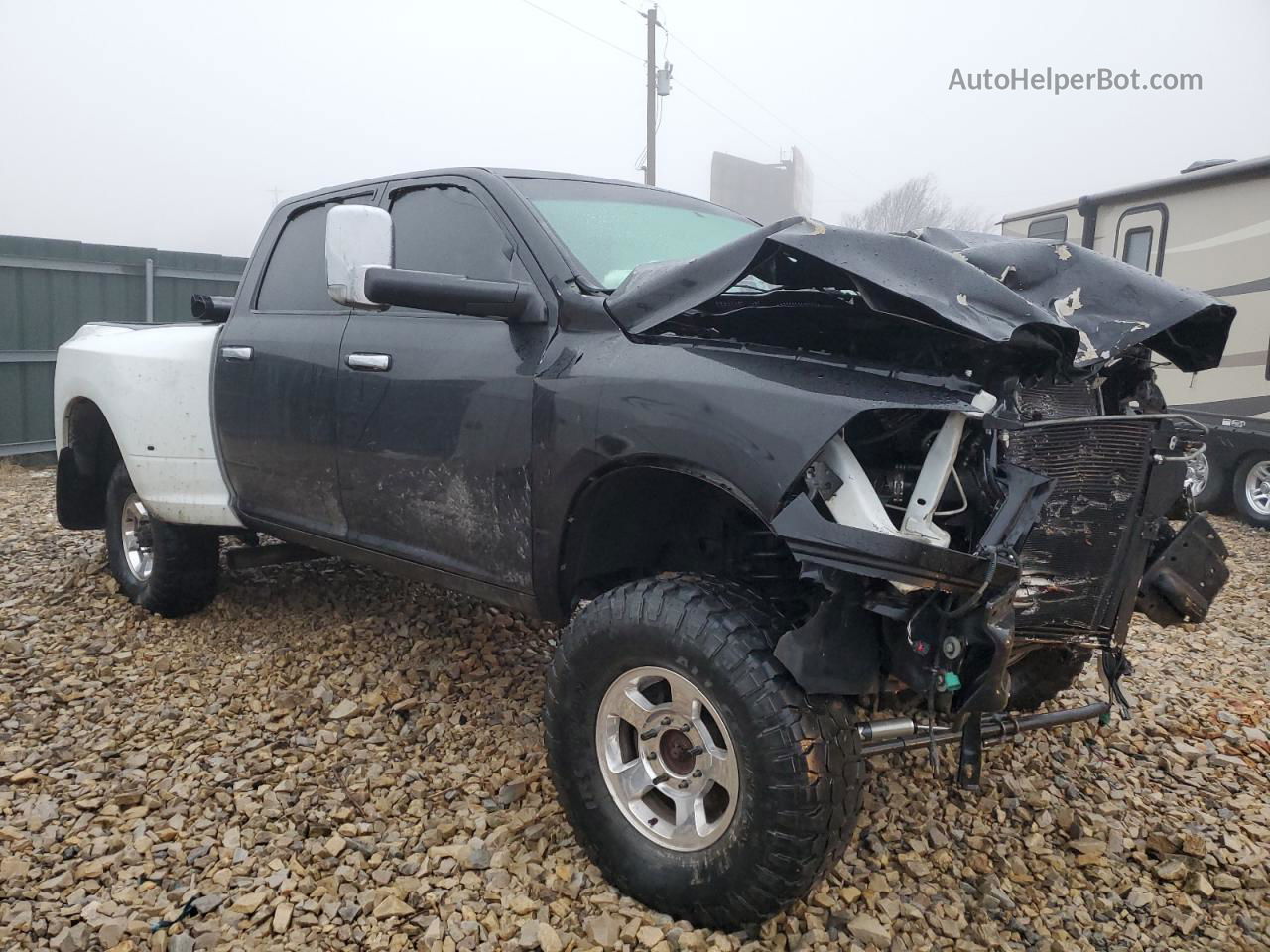 2012 Dodge Ram 3500 Laramie Двухцветный vin: 3C63D3EL6CG215704