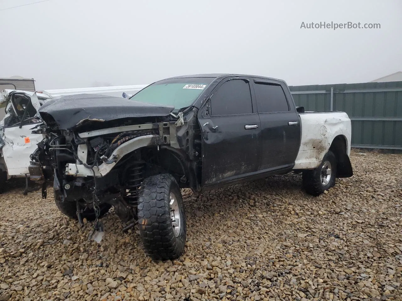 2012 Dodge Ram 3500 Laramie Двухцветный vin: 3C63D3EL6CG215704