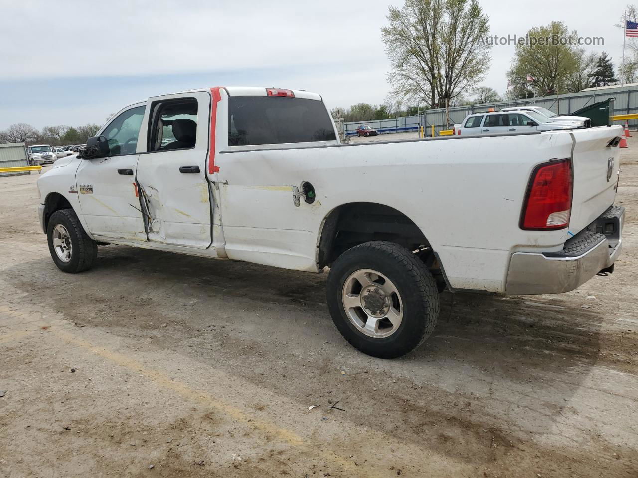 2012 Dodge Ram 3500 St Белый vin: 3C63D3GL8CG118405