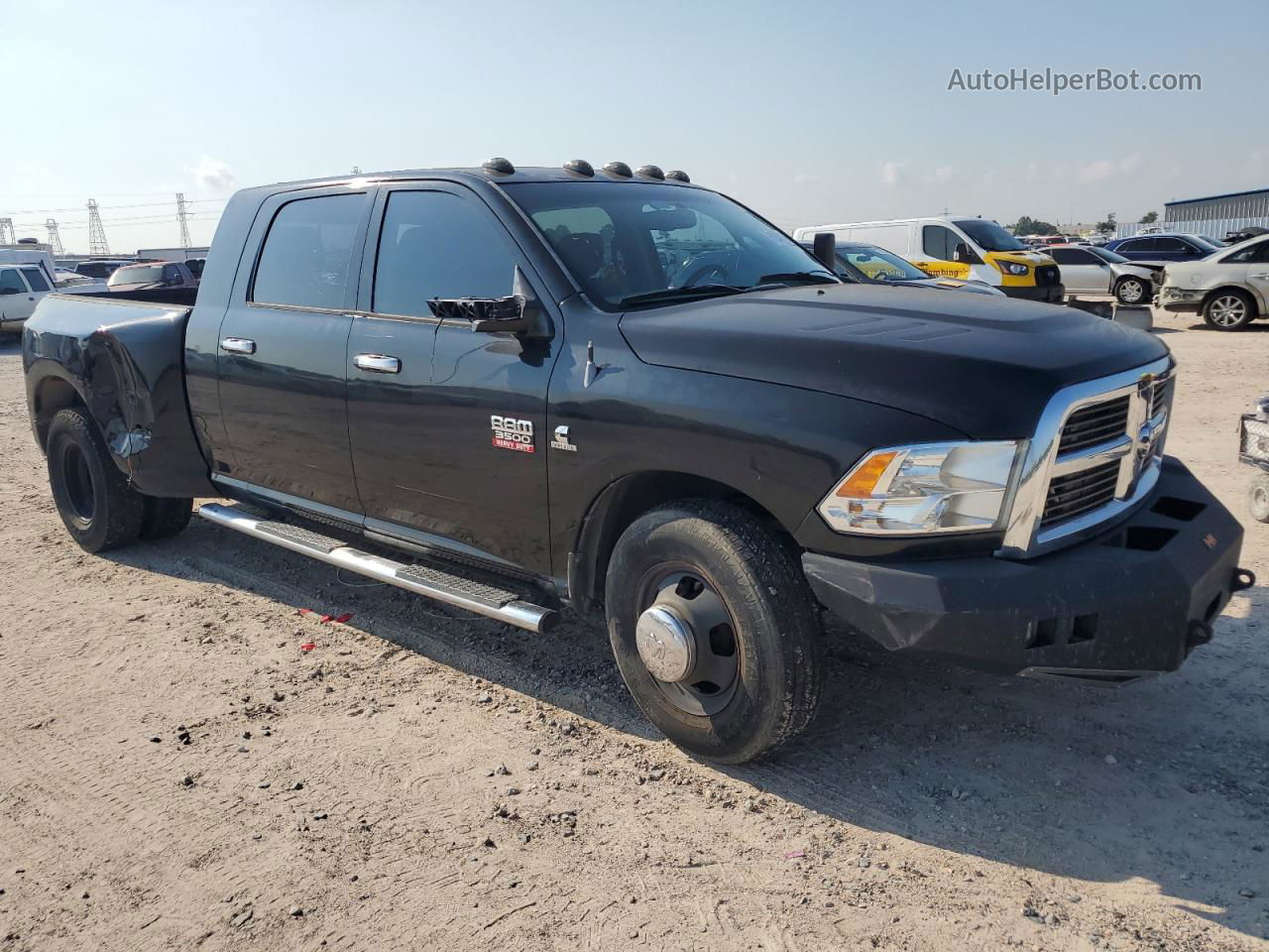 2012 Dodge Ram 3500 Slt Черный vin: 3C63DPLL6CG281664