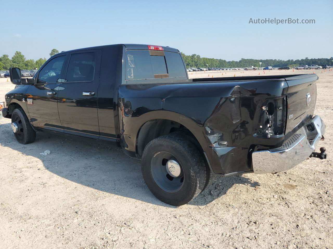 2012 Dodge Ram 3500 Slt Черный vin: 3C63DPLL6CG281664