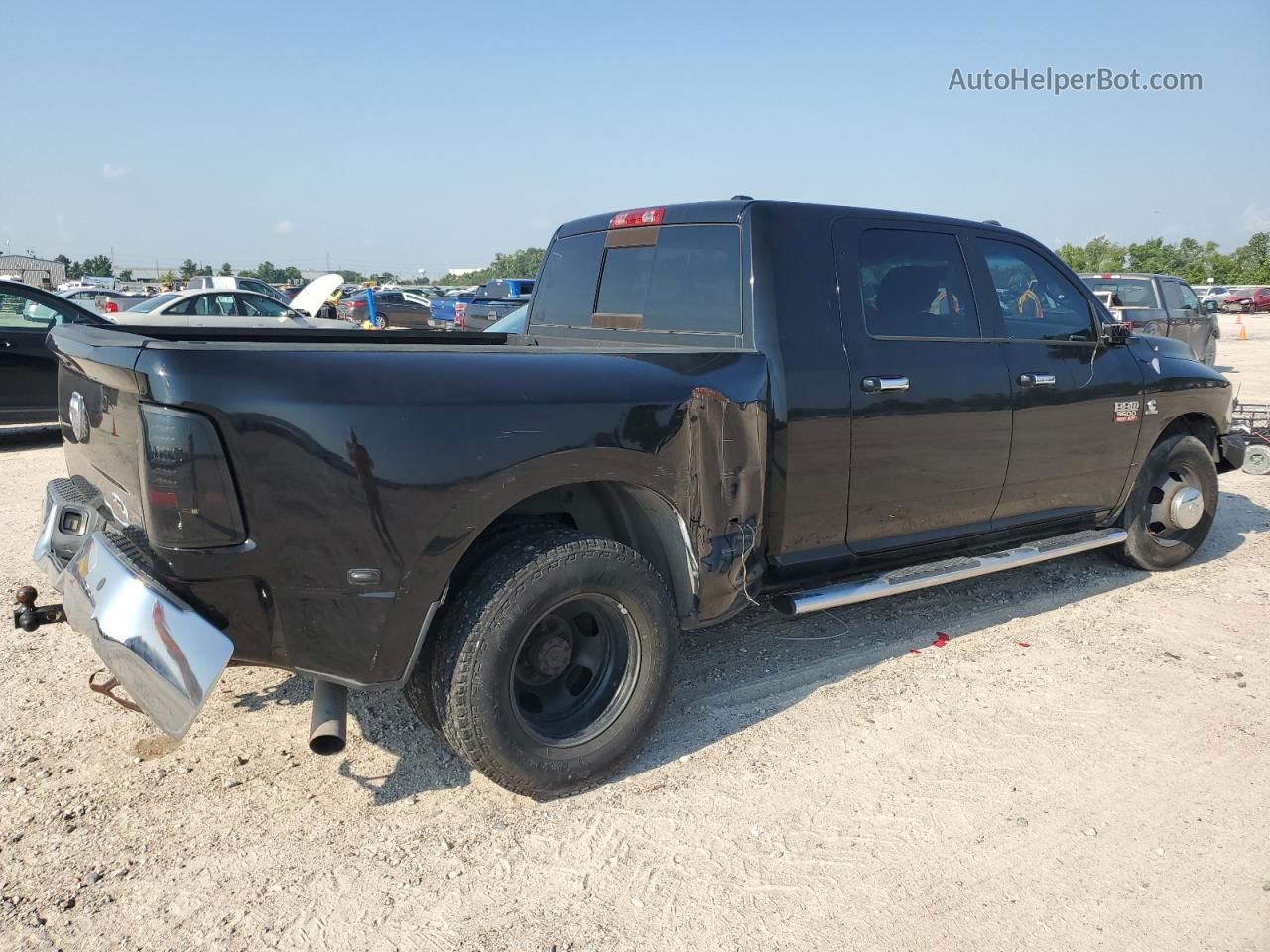 2012 Dodge Ram 3500 Slt Черный vin: 3C63DPLL6CG281664