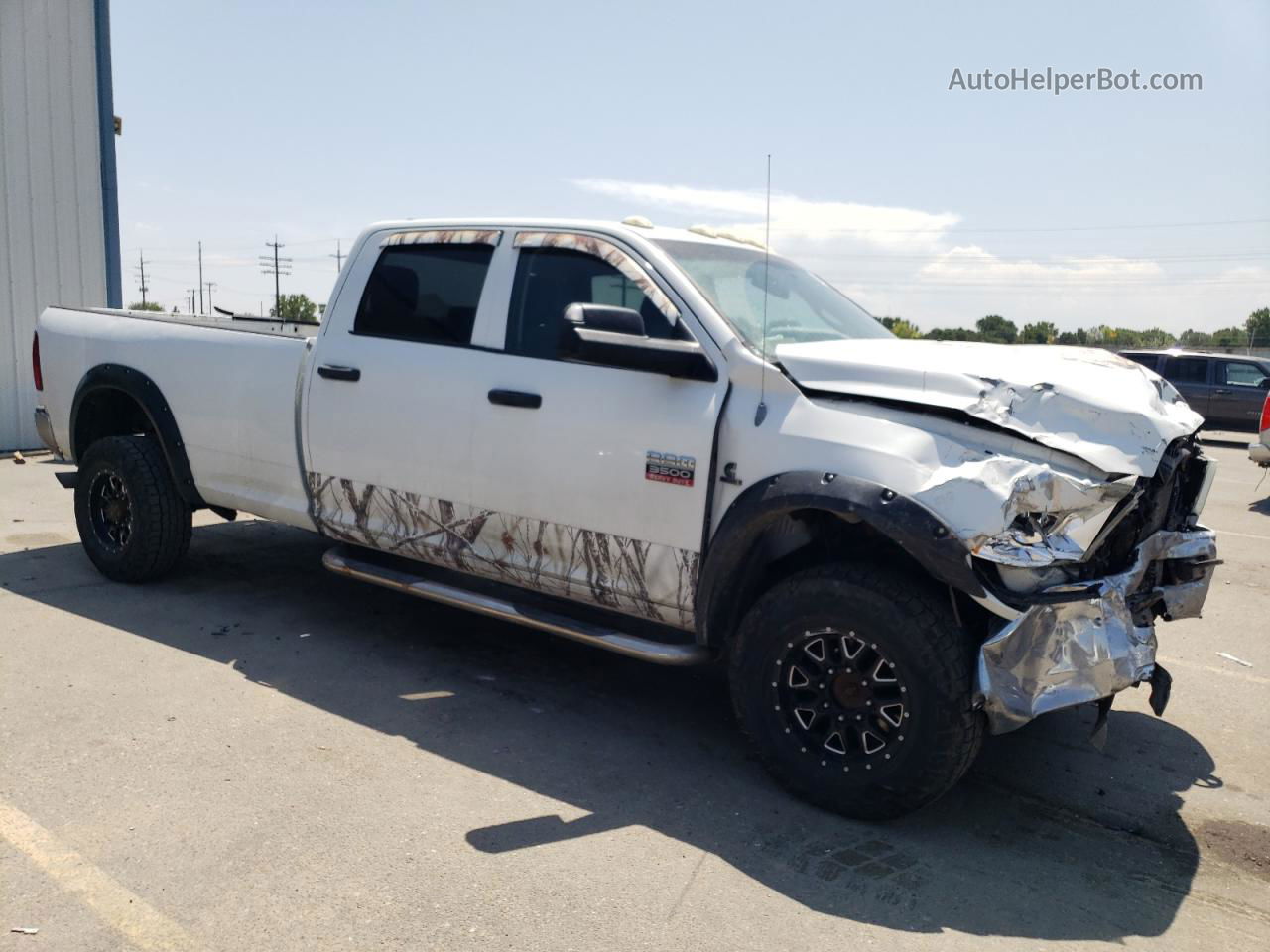 2012 Dodge Ram 3500 St White vin: 3C63DRGL1CG202469