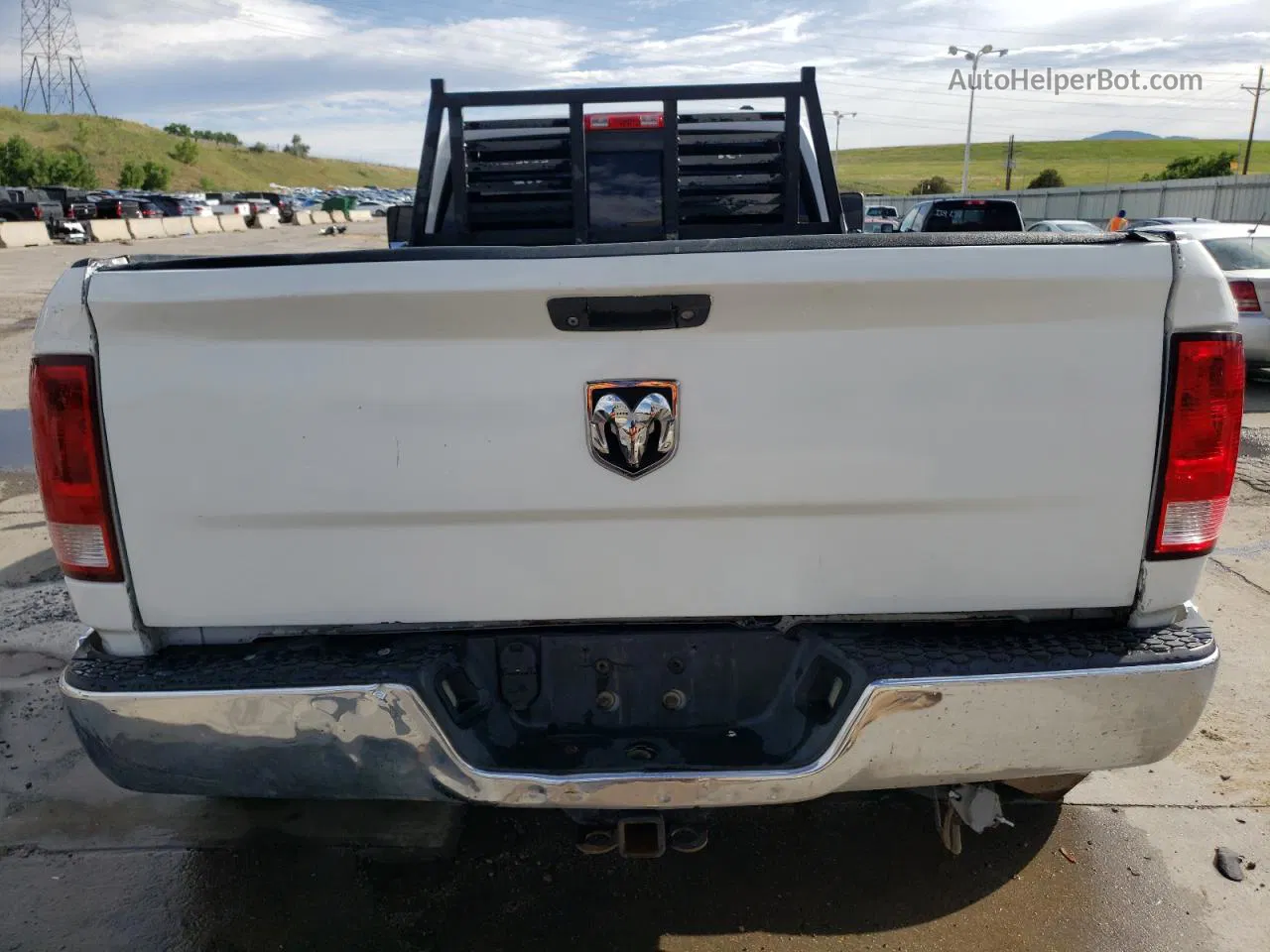 2012 Dodge Ram 3500 Slt White vin: 3C63DRHL5CG181432