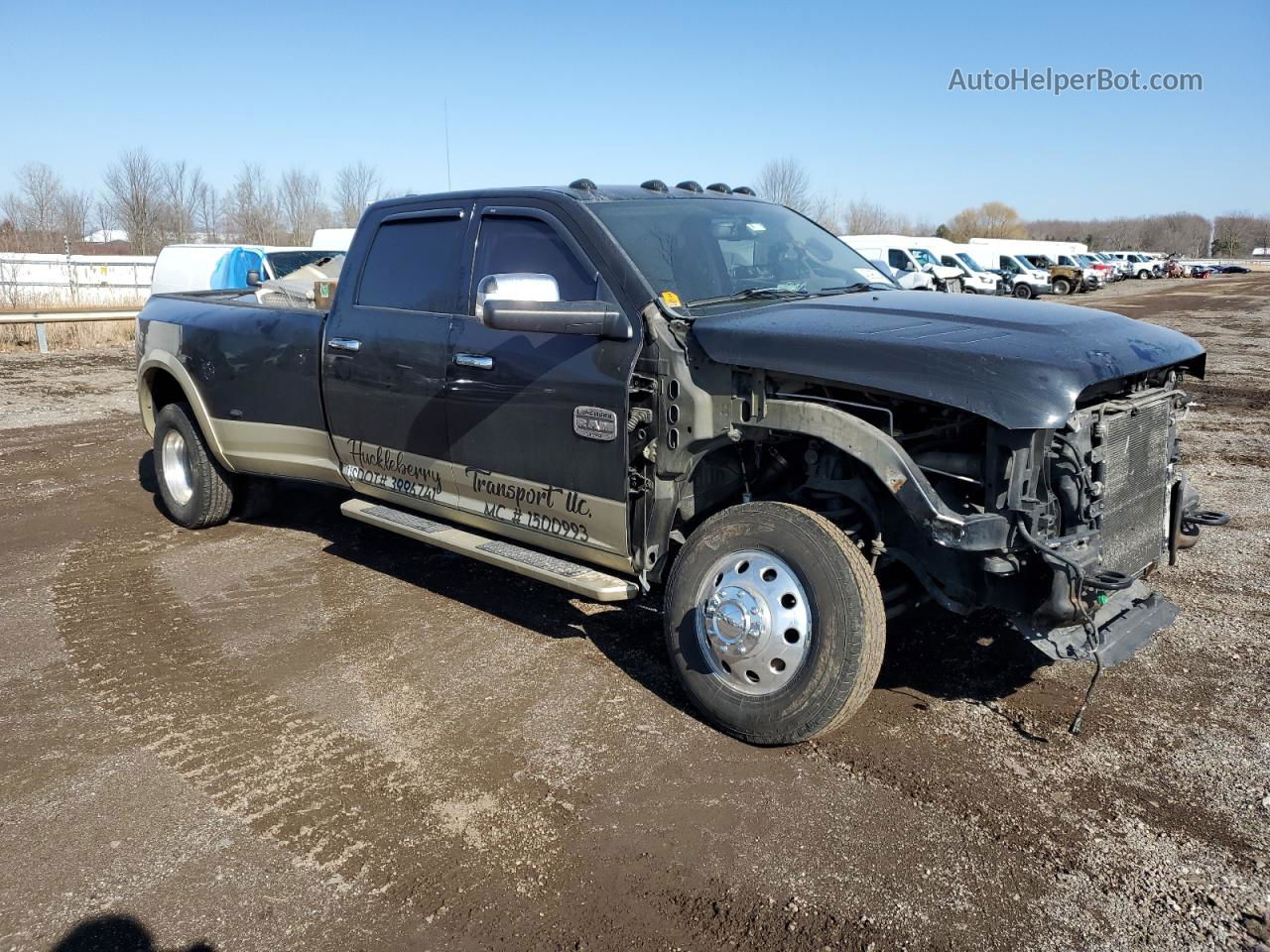 2012 Dodge Ram 3500 Longhorn Black vin: 3C63DRKL4CG130853