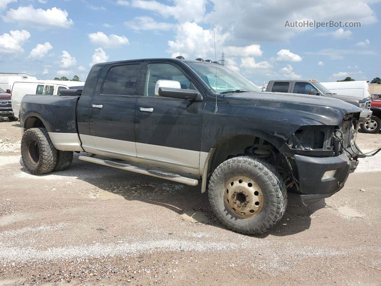 2012 Dodge Ram 3500 Laramie Black vin: 3C63DRML7CG140225