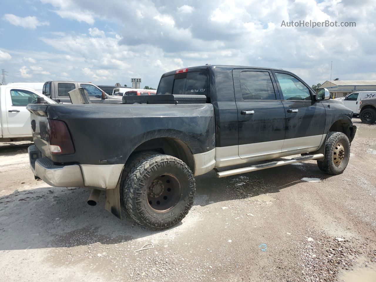 2012 Dodge Ram 3500 Laramie Black vin: 3C63DRML7CG140225