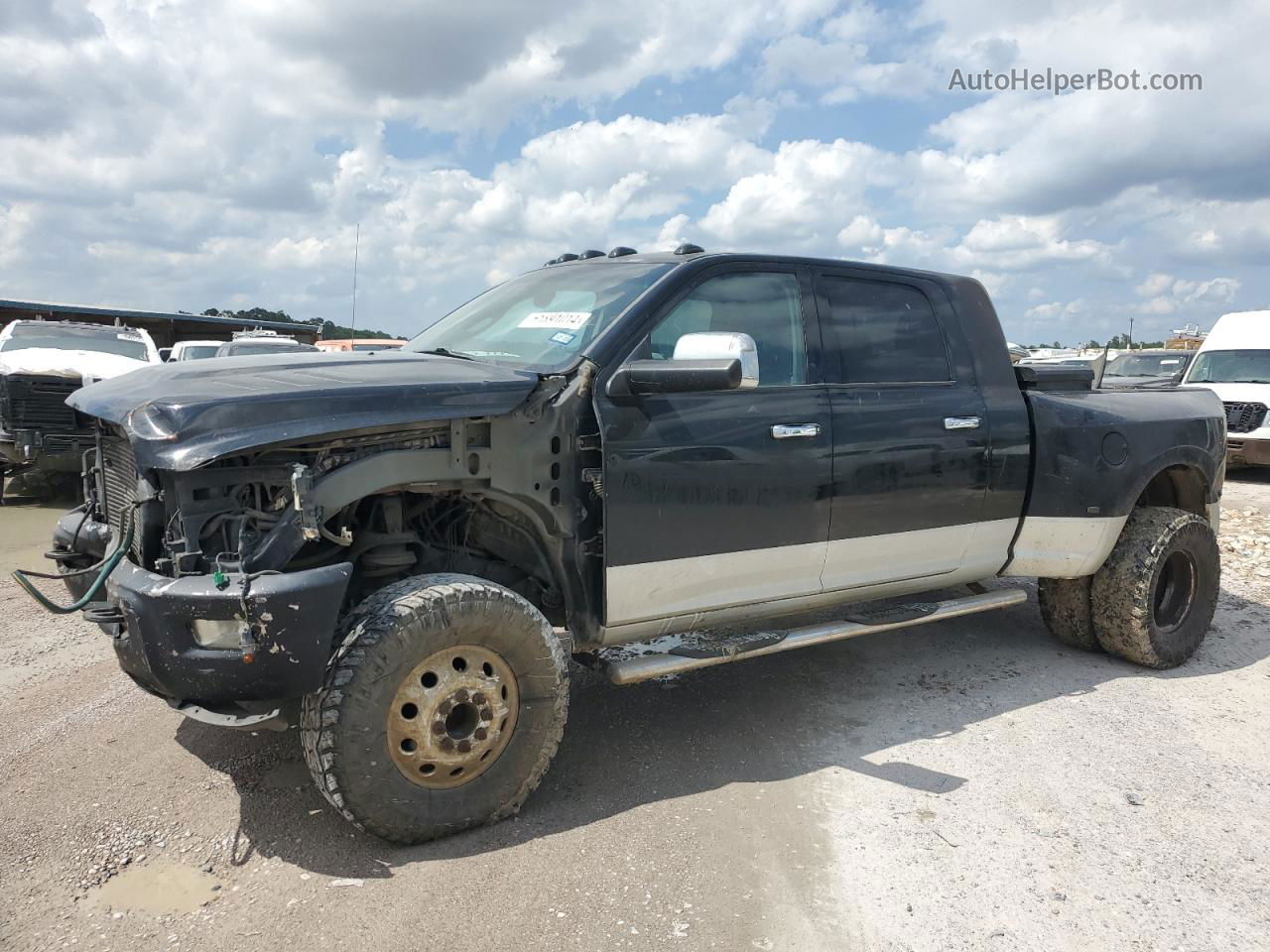 2012 Dodge Ram 3500 Laramie Black vin: 3C63DRML7CG140225