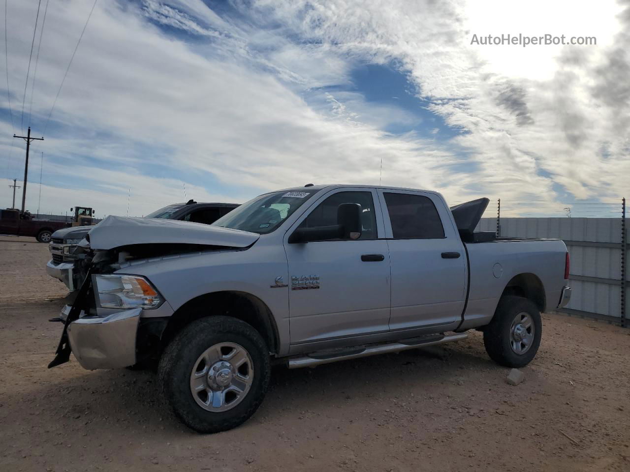 2018 Ram 3500 St Silver vin: 3C63R3CL7JG344746