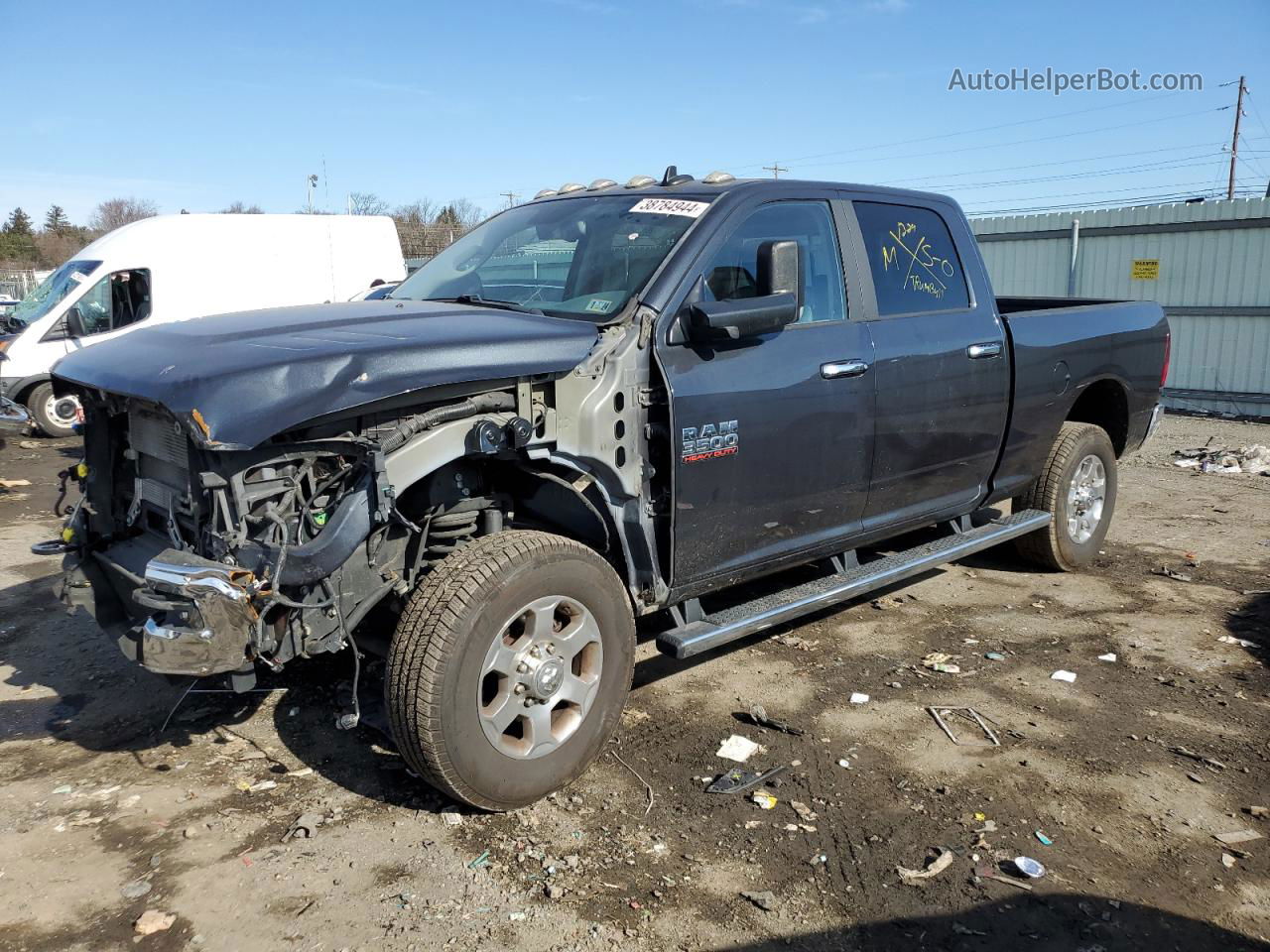 2018 Ram 3500 Slt Gray vin: 3C63R3DLXJG120370