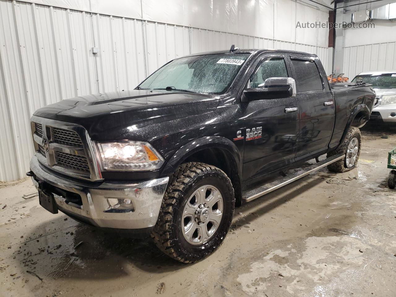 2018 Ram 3500 Laramie Black vin: 3C63R3EL1JG239164