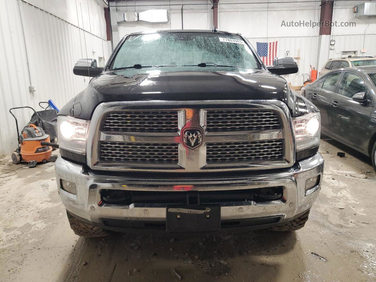 2018 Ram 3500 Laramie Black vin: 3C63R3EL1JG239164