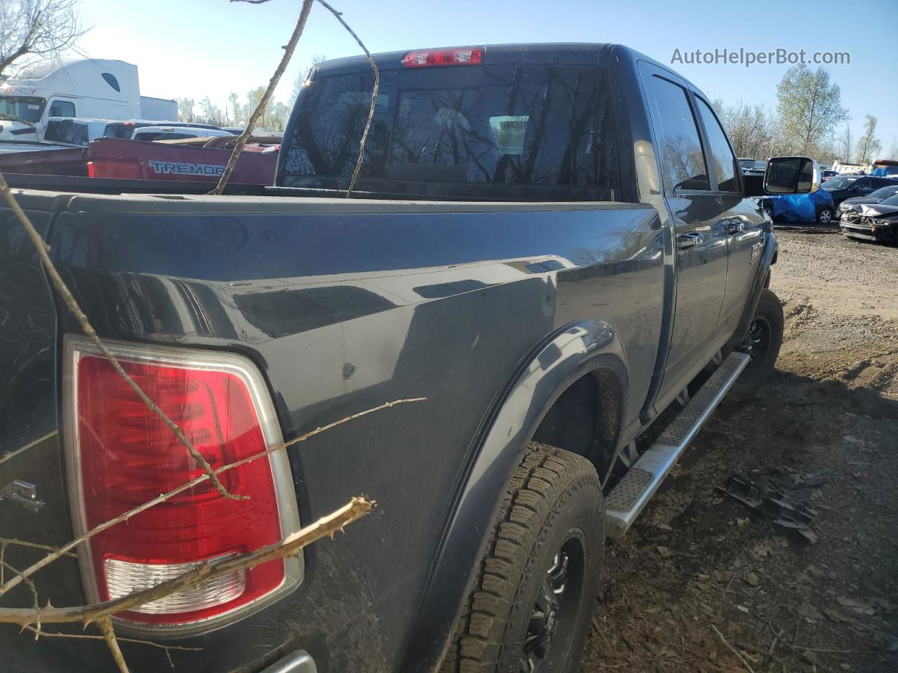 2018 Ram 3500 Laramie Charcoal vin: 3C63R3EL1JG373656