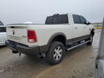 2018 Ram 3500 Longhorn White vin: 3C63R3FL2JG249412