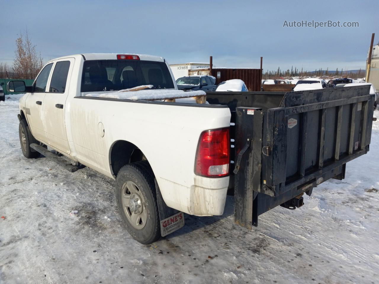 2018 Ram 3500 St White vin: 3C63R3GJ6JG299999