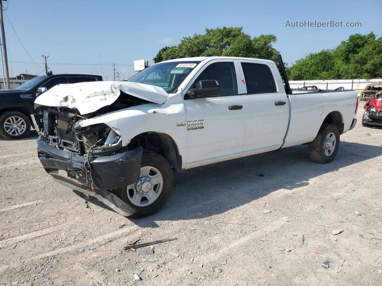 2018 Ram 3500 St Белый vin: 3C63R3GJ9JG408004