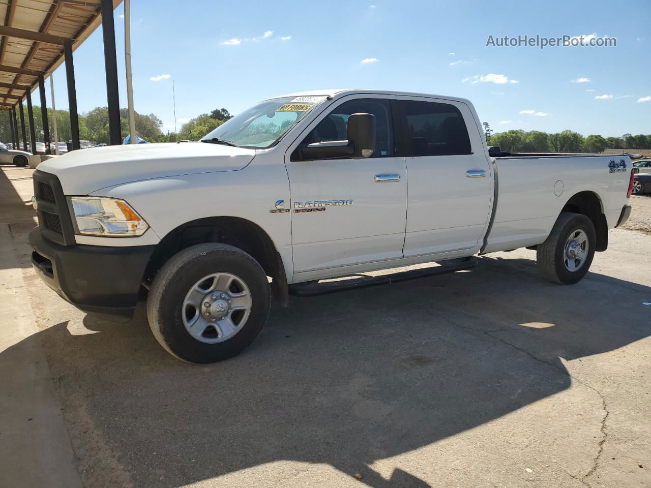 2018 Ram 3500 St White vin: 3C63R3GL5JG124340