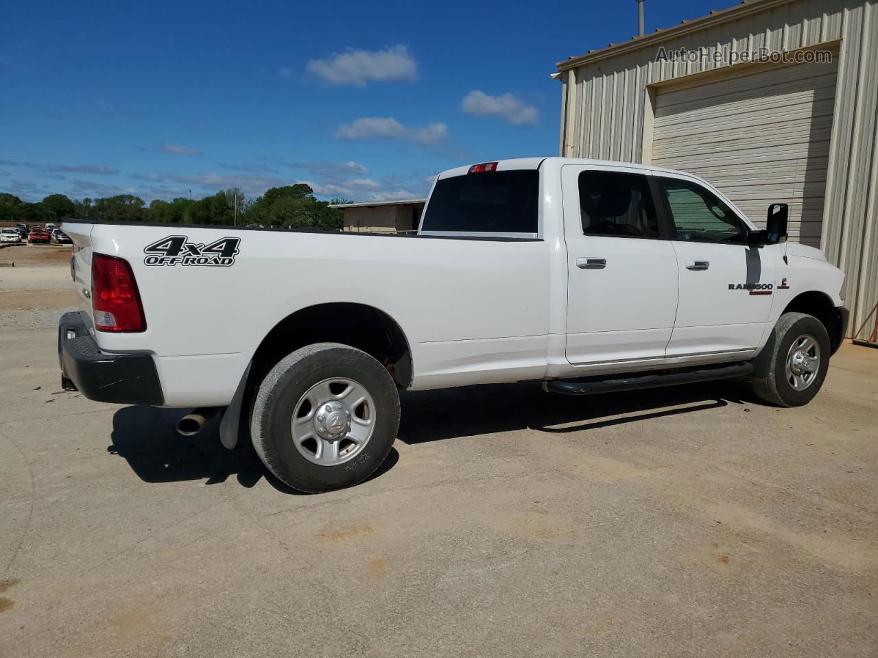 2018 Ram 3500 St White vin: 3C63R3GL5JG124340