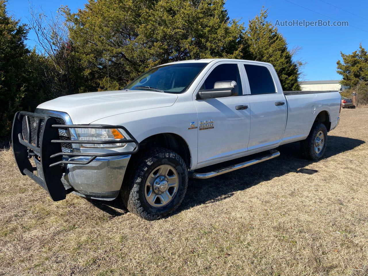 2018 Ram 3500 St White vin: 3C63R3GL7JG266754