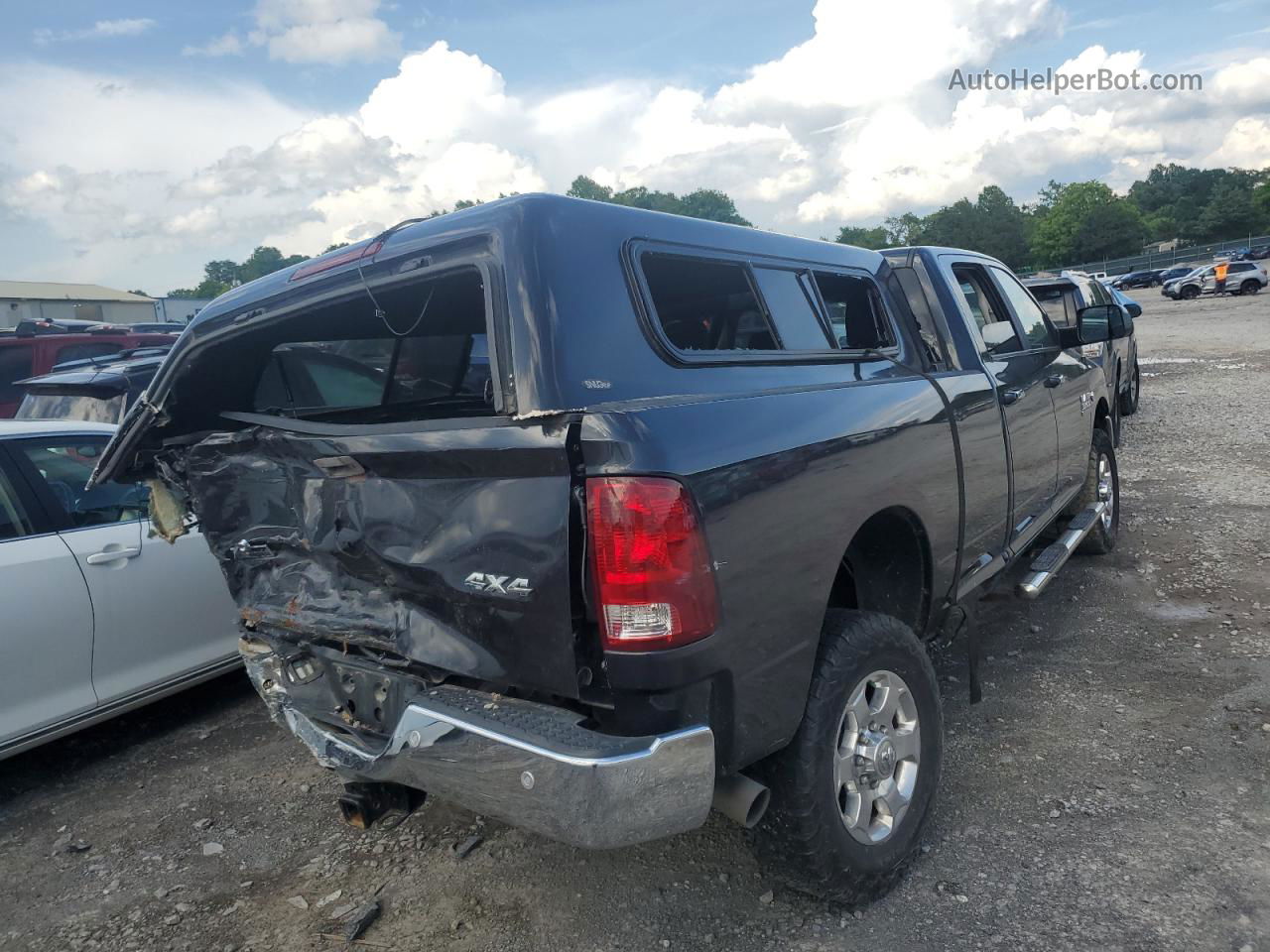 2018 Ram 3500 Slt Gray vin: 3C63R3HL9JG187584