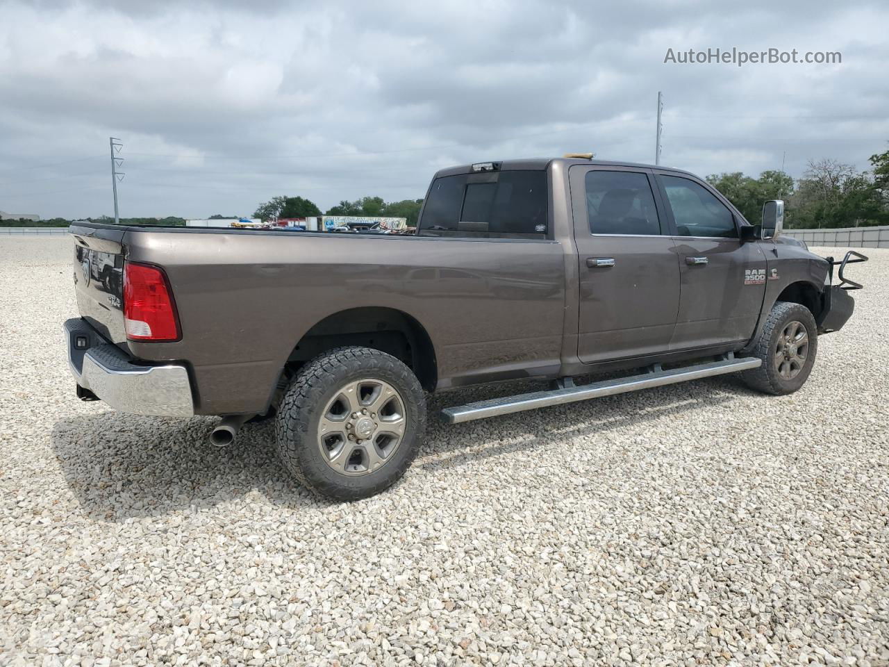 2018 Ram 3500 Slt Brown vin: 3C63R3HL9JG385047