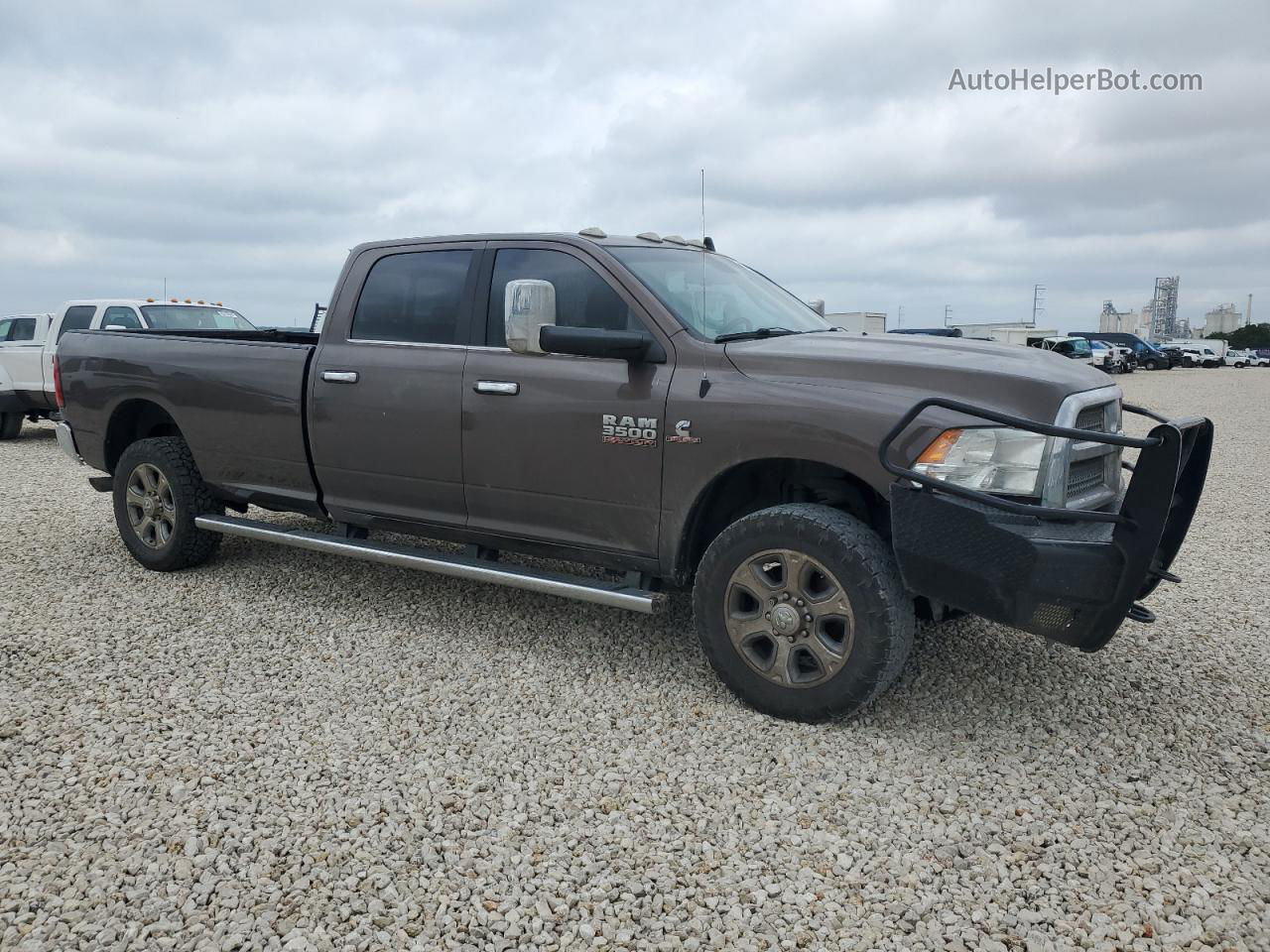 2018 Ram 3500 Slt Brown vin: 3C63R3HL9JG385047