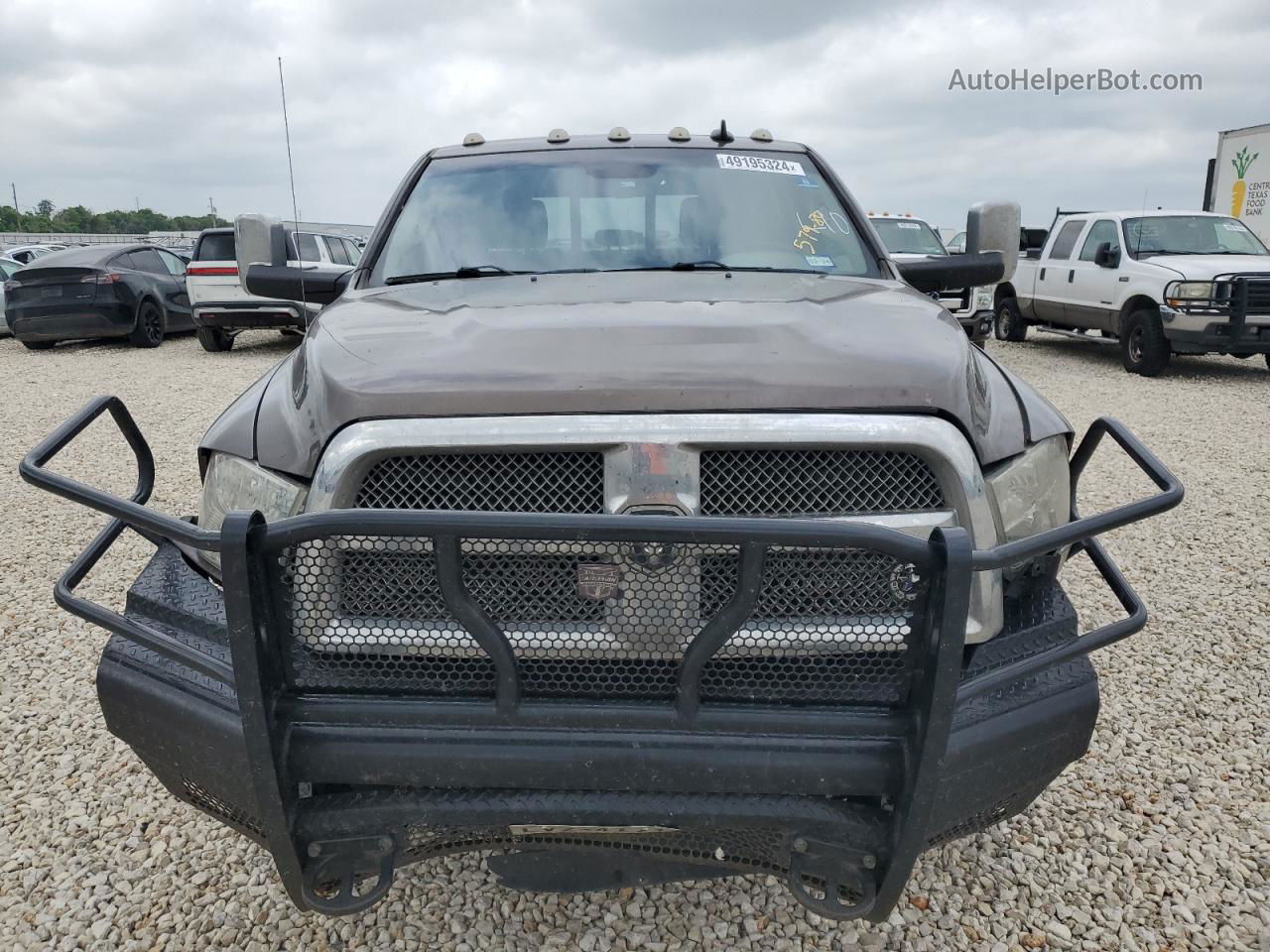 2018 Ram 3500 Slt Brown vin: 3C63R3HL9JG385047