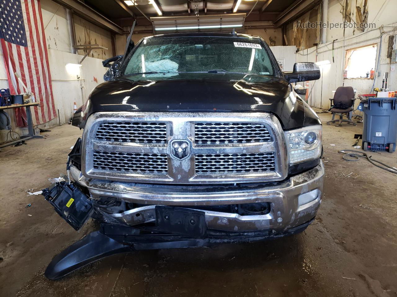 2018 Ram 3500 Laramie Charcoal vin: 3C63R3ML5JG413223