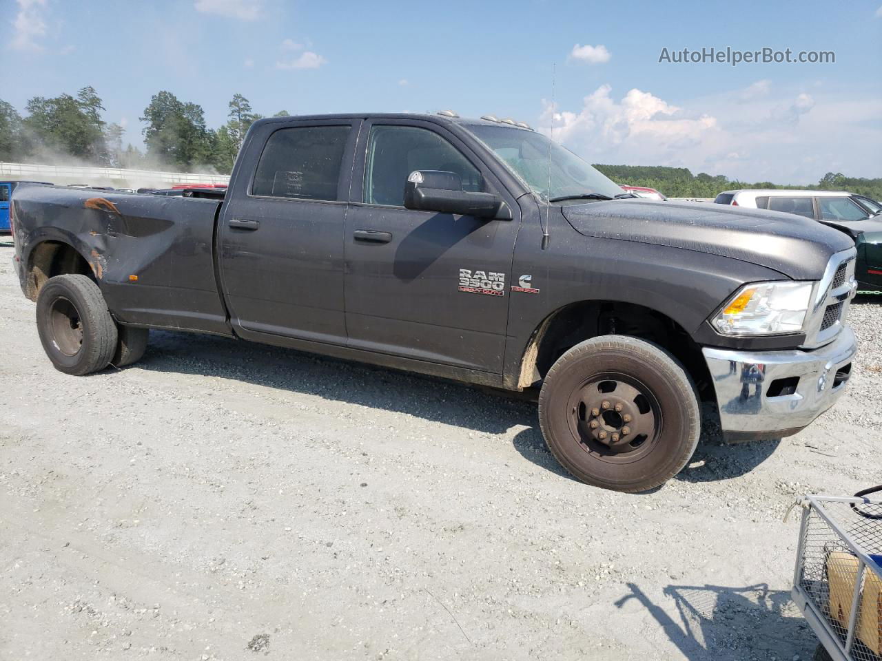 2018 Ram 3500 St Gray vin: 3C63RPGL1JG124147