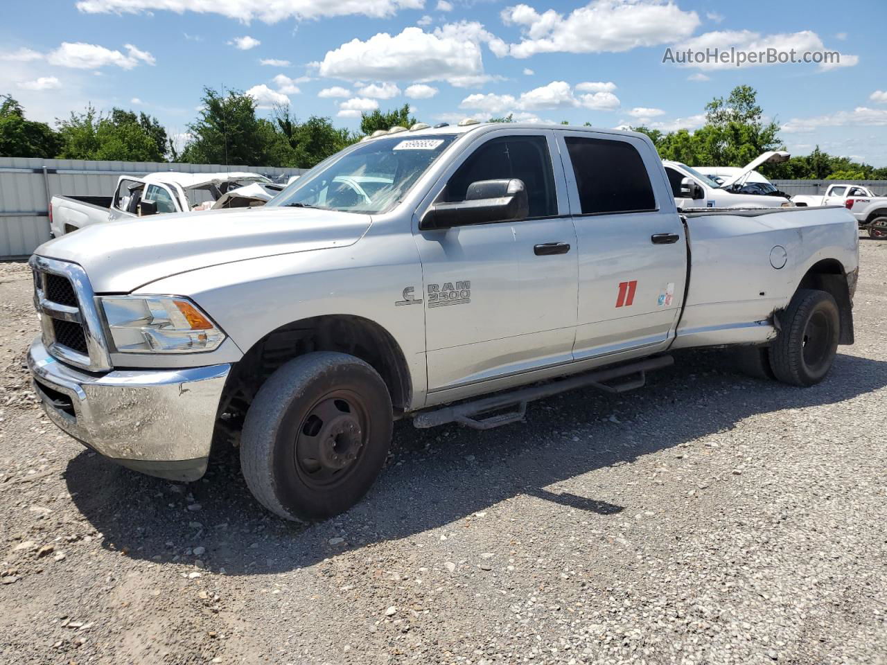 2018 Ram 3500 St Silver vin: 3C63RPGL1JG140624