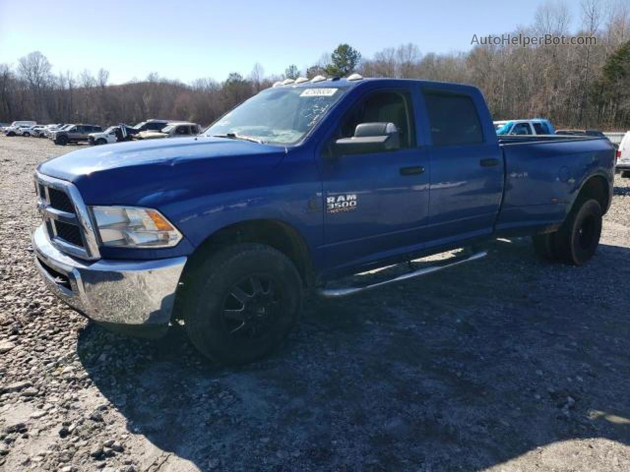 2018 Ram 3500 St Blue vin: 3C63RPGL9JG407184